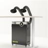 Buy cheap 150W~350W Soldering Fumes Extractor 0.3um 99.97% Filtering Efficiency With Double Arms from wholesalers