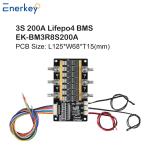 Enerkey 3S 200A Lithium Battery BMS LiFePO4/Li-ion/Lto/SIB Protect Board with