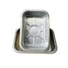 Buy cheap Aluminum Sealable Smooth Wall Heat Sealing Food Packaging Foil Container Lunch Box from wholesalers
