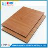 Buy cheap 2440mm 3mm Wooden Aluminium Composite Panel Anodized For Exterior Wall from wholesalers