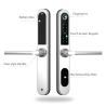 Buy cheap Intelligent Wifi Smart Home Fingerprint Card Biometric Glass Door Lock 4pcs AA batteries from wholesalers
