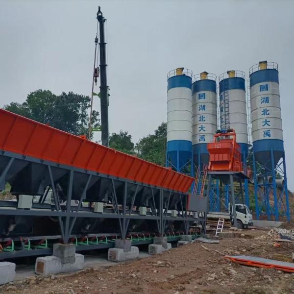 Buy cheap Stationary Batching Plant Wet Mix Concrete Batch Plant Dry from wholesalers