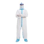 FDA White Disposable Coveralls With Hood clinic uniform