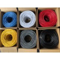Buy cheap High speed CAT6 CAT5E Copper black Network Cable 350MHZ UTP LAN Cable 300m a product