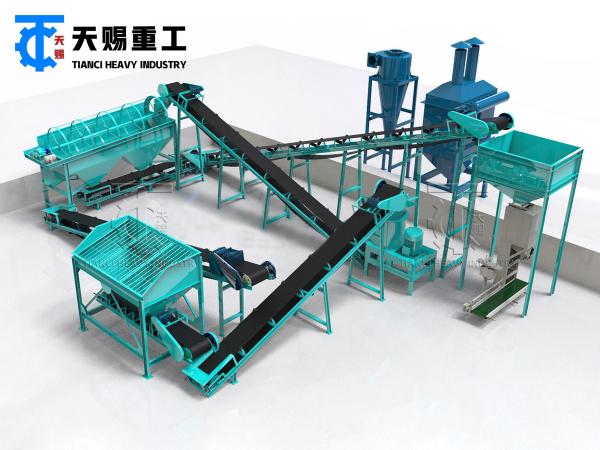 Buy cheap Biofertilizer Powder Line Municipal Domestic Waste Powder Line from wholesalers