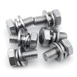M2 - M16 Stainless Steel Hexagon Screw Customized Stainless Steel Hex Head Bolts