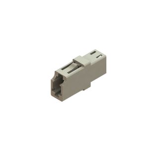 China LC LC Fiber Optic  Adapter Flangeless In Communication Equipment on sale