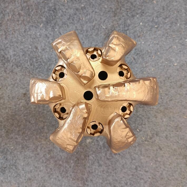 PDC Diamond Head Drill Bit Water Well Drilling PDC Cutters For Coal Mining Geological Drilling