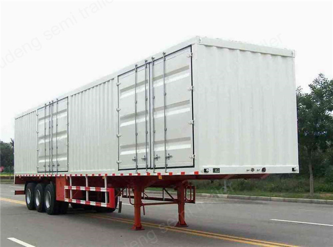 45 Tons Side Wall Semi Trailer For Animal Transportation 3X13T Axles