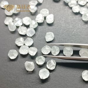 Buy cheap Rectangular DEF Color 8.0 9.0 Carat HPHT Rough Diamonds For Enagement Ring from wholesalers