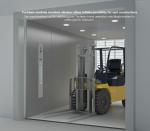 1.0m/s 304 Stainless Steel Freight Elevator Cargo Elevator Goods Elevator For