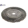 Buy cheap T Shape Crimped Wire Wheel Brush Polishing Tool Brass End Metal Polishing Circular from wholesalers