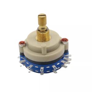 Buy cheap CE 0.8mm Continuous Rotary Switch 0.5A 4 Pole 2 Position Rotary from wholesalers