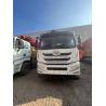 Buy cheap 38m Zoomlion hydraulic mounted concrete pump truck used construction machinery for sale from wholesalers