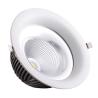 Buy cheap 10W recessed COB LED downlight for Residential, Indoor Lighting, Shops/hotel/office use aluminum from wholesalers