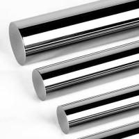 Buy cheap Hard chrome plated shafts /chrome plated bar with material CK45, SAE 1045, 4140 product