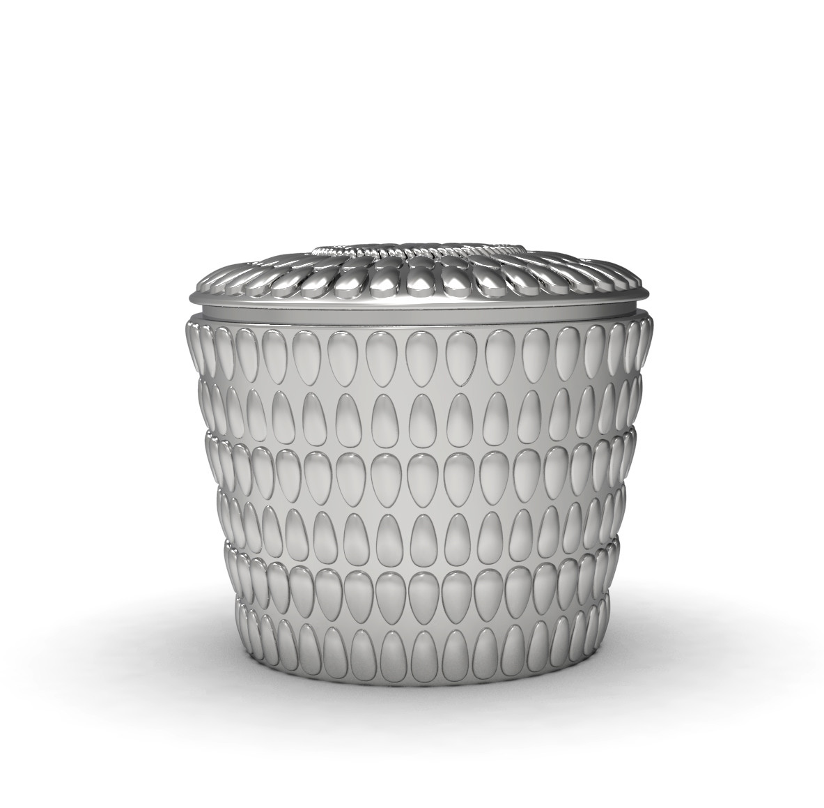 Pineapple Grain Shape Zinc Alloy FEA 15 Perfume Bottle Caps