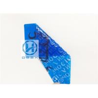 Buy cheap Non Residue Anti Counterfeit Sticker / Custom Hologram Stickers Material product