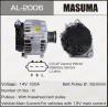 Buy cheap 23100-JA04D MASUMA Auto Spare Parts Electrical Systems Alternator 14V 120A for NISSAN from wholesalers