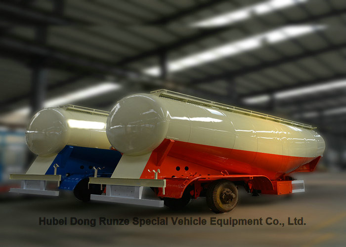 High Tensile Steel Tank Semi Trailer For Cement Carrier 60cbm 3 Axle V Shaped