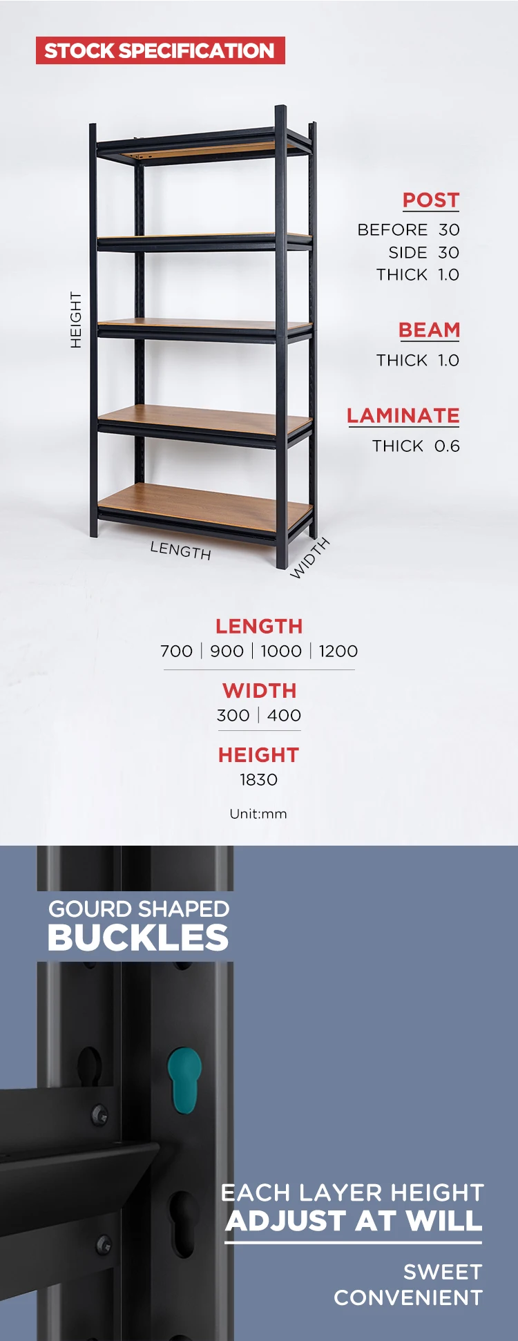 Supermarket Shelf Manufacturer Customized Size Color Steel Rack Pet Shop Shelf