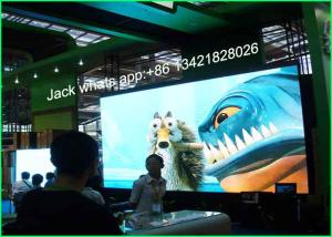 China Super Light P6 Mini Led Display Advertising Transparent Video Wall CE / UL on sale