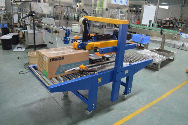 Buy cheap Semi Automatic Top And Bottom 240W Box Sealing Machine from wholesalers