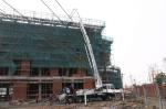 Portable 47 Meters 8x4 390HP Concrete Delivery Pump Truck Mounted