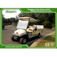 Buy cheap Beige Two Seater Electric Hotel Buggy Car with Cargo ADC 48V Motor Electric product
