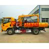 Buy cheap 4 X 2 8 Tons / 3 Ton Truck Mounted Crane , 143kw Power Truck Loader Crane from wholesalers