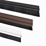 Perforated Screws Draught Brush Strip Door Seal Insectproof