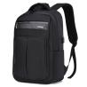Buy cheap 15.6inch Business Laptop Backpack USB Charging Black Leather Laptop Bag from wholesalers