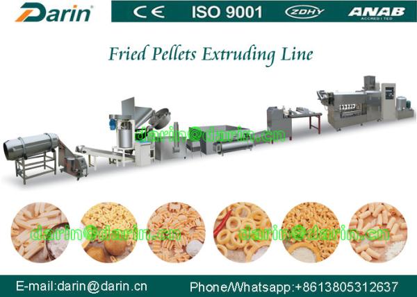Buy cheap CE ISO9001 Approved 3D 2D Extruded frying snack food processing line from wholesalers