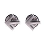 Luxury simple design cute not obvious arrowhead girl kid jewelry gift wear stud