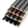 Buy cheap 3D Insulated Slat Wood Indoor Interior PVC Decorate WPC Wall Panel for Modern Design from wholesalers