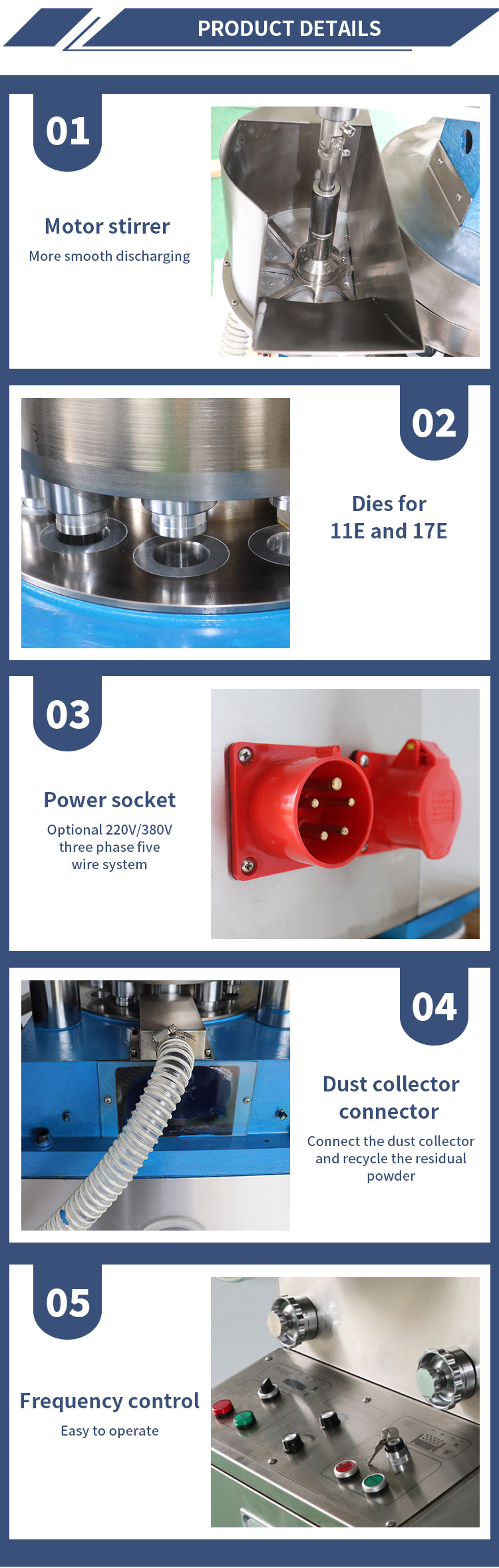 Rotary Table Press Pill Making Machine Calcium Tablet Maker Compressing Machine