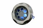 Buy cheap 5” LED Pulsating Stream Massage Hot Tub Jets With Stainless Steel Cover Triangle Hot Tub Spa from wholesalers