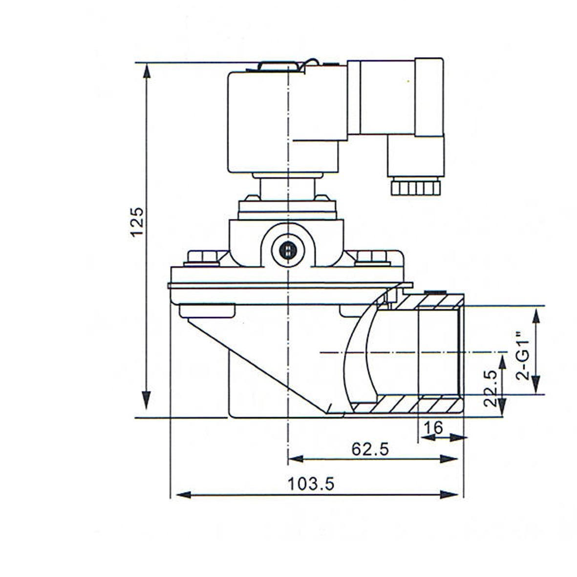 1'' CA25T Dust Collector Pulse Jet Valve 1'' CA25T Dust Collector Pulse Jet Valve