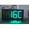 Buy cheap Outdoor 12 Inches Amber LED Time and Temperature Signs Brightness 5000/m2 8000cd/m2 from wholesalers