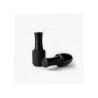 Buy cheap Black Body Empty Glass Nail Polish Bottles Unique Frosted Screw Cap Sealing from wholesalers
