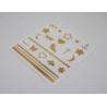 Buy cheap Gold foil jewelry tattoo from wholesalers