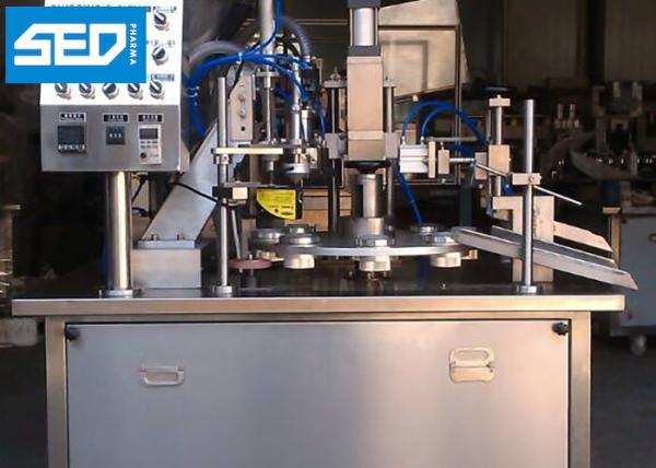 Efficient Semi Automatic Tube Filling And Sealing Machine Plastic Laminated Tube