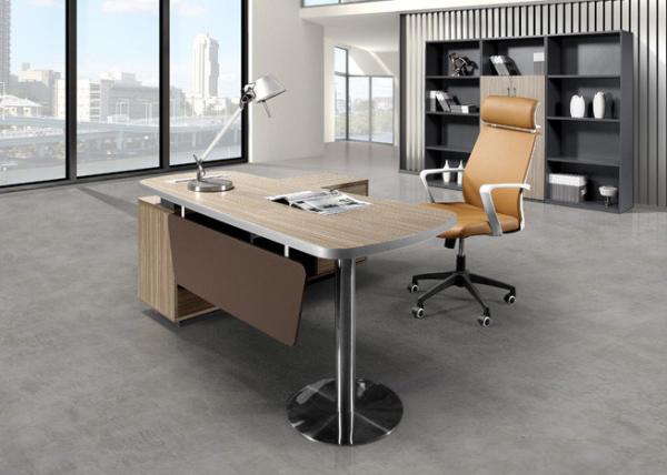 Buy cheap Simple Line Design Melamine Office Furniture Executive Desk Beautiful Appearance from wholesalers