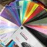 Buy cheap Paper Fan Car Wrap Sample Book Matte Surface Customized from wholesalers