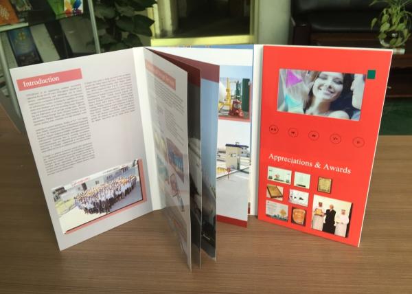 Buy cheap Paper Material Wedding Video Books Business Promotional Card from wholesalers