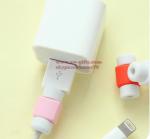 Fashion New USB Cable Earphones Protector Colorful Cover Case For Iphone 5S SE
