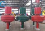 Buoyancy 400kg Polyethylene Buoy With Weight 145kg PU Foam For Marine