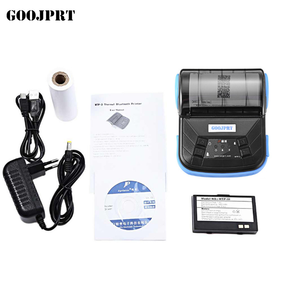 Colored 80mm thermal receipt printer bill printer for online ordering