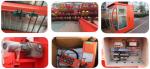 Movealbe 100KN Single Girder Underslung Crane Steel Box Type