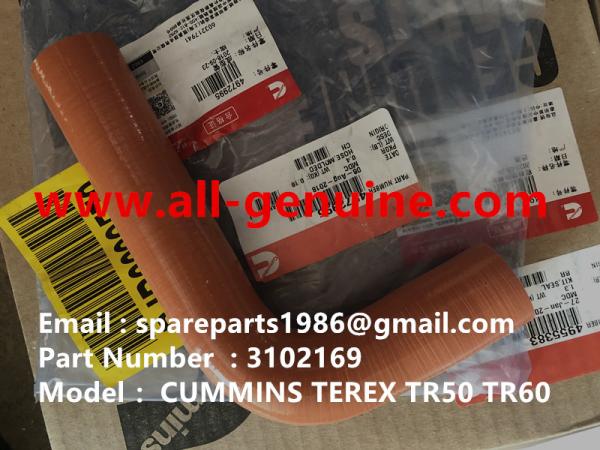 Buy cheap 3102169 HOSE TEREX CUMMINS DUMP TRUCK TR50 TR60 TR100 TR70 MINING HAULER OFF HIGHWAY RIGID DUMP TRUCK MT4400AC from wholesalers